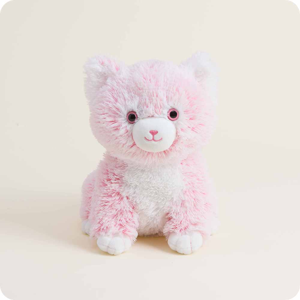 Microwavable Pink Kitten Stuffed Animal Warmies