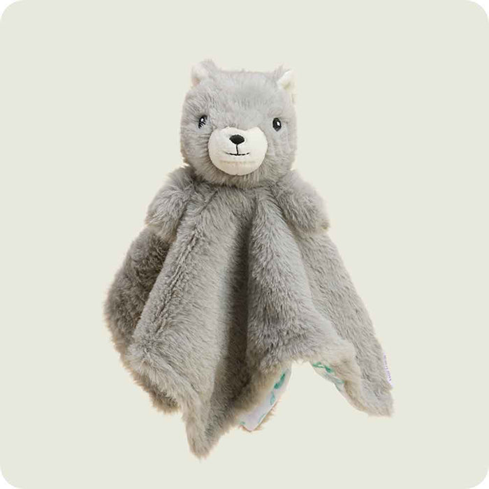 Gray Squirrel Lovey Blanket Warmies