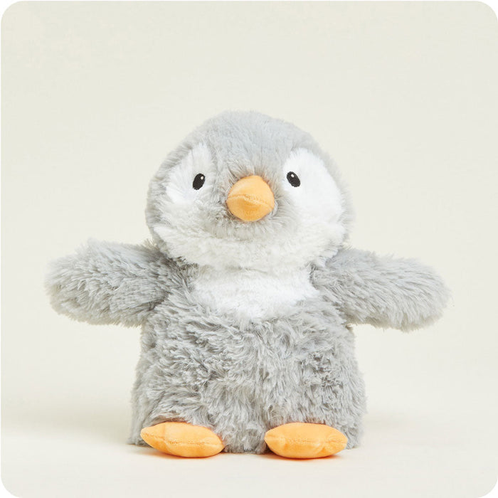 Microwavable Gray Penguin Stuffed Animal Warmies