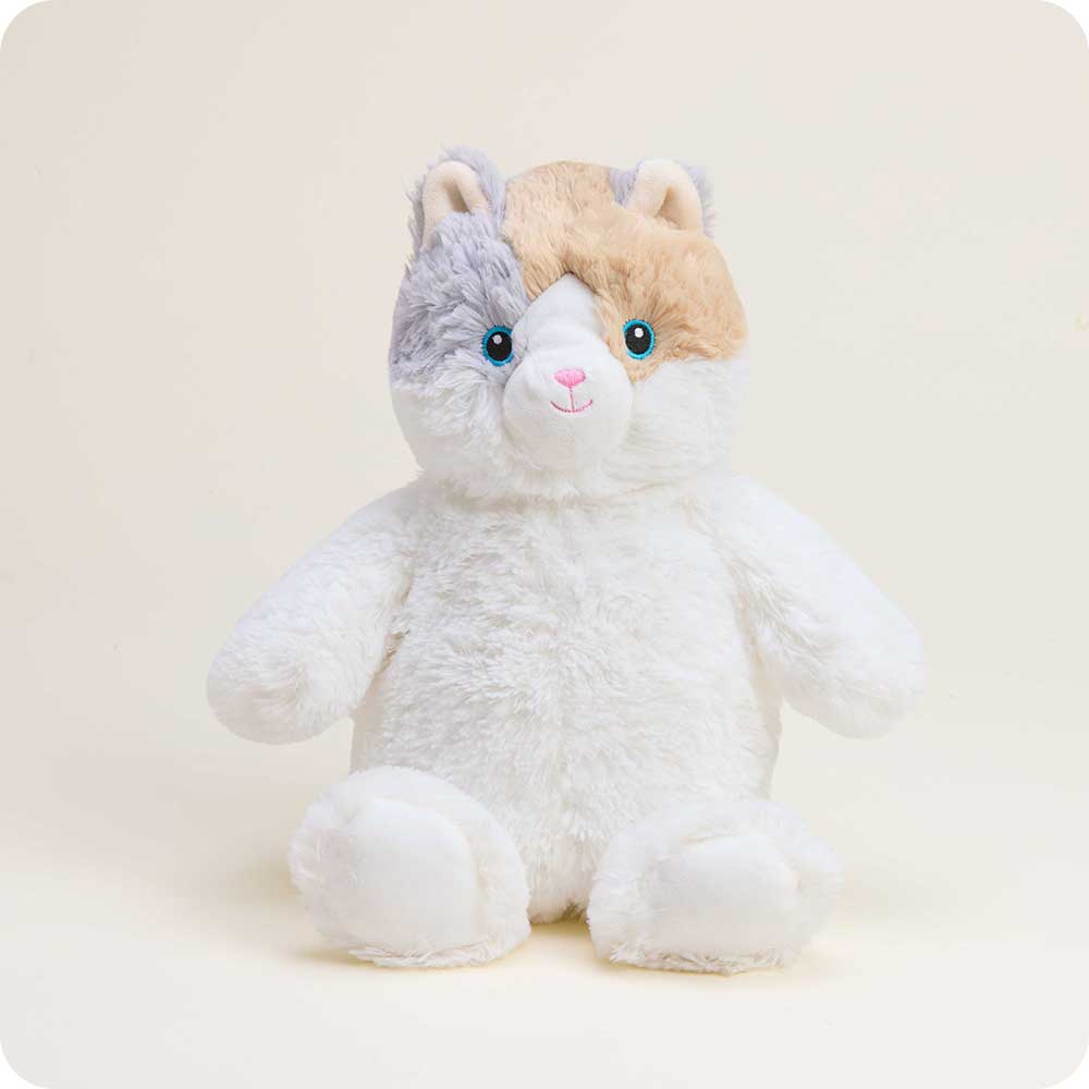 microwavable calico cat pet toy warmies